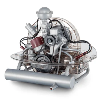 1/4 Модель двигателя Импортная подвижная коллекция моделей автомобилей с двигателем, игрушка для сборки 