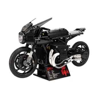 1: 5 Знаменитый Чемпион по техническим гонкам The Dark Knight Мотоцикл Модель автомобиля строительные блоки Speed Expert Кирпичи Игрушка Подарки для детей