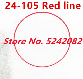 10 шт./Новое Красное индикаторное кольцо Red line circle Для Canon EF 24-105 мм 24-105 f/4L IS USM Запчасти для ремонта объективов