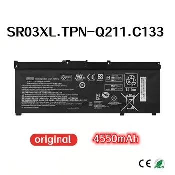 100% оригинал 4550mAh для ноутбука HP SR03XL TPN-Q211 TPN-C133 оригинальный аккумулятор