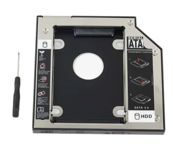 12,7 мм SATA 2nd HDD SSD Чехол для жесткого диска HP ProBook 6440b 6445b 6450b 6455b 6550b 6555b Адаптер для жесткого диска Caddy