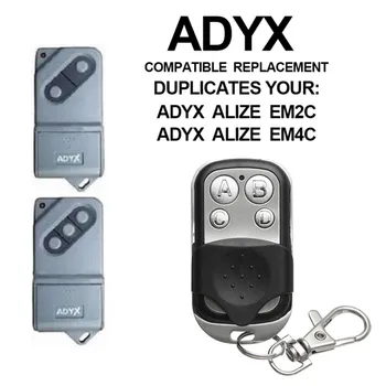 433 МГц Дубликатор Копия ADYX Пульт Дистанционного Управления Для ADYX ALIZE EM2C/ALIZE EM4C Для Гаражных Ворот Брелок для ключей