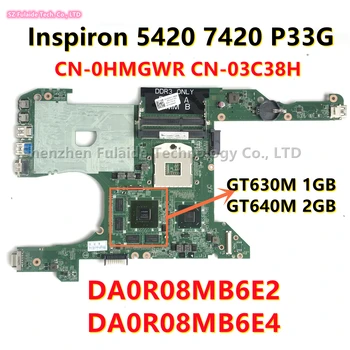 DA0R08MB6E2 DA0R08MB6E4 Для dell Inspiron P33G 14R 5420 7420 Материнская плата ноутбука с GT630M 1 ГБ GT640M 2 Гб GPU CN-0HMGWR 03C38H
