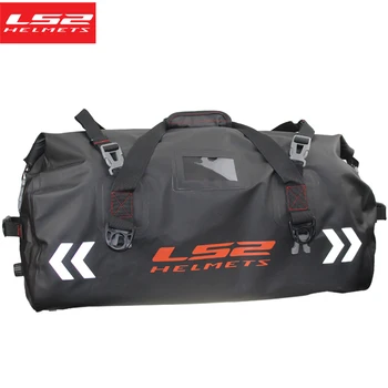 LS2 65L Мотоциклетные водонепроницаемые сумки для хвоста, сумки на заднее сиденье, Дорожная сумка, спортивный багаж для мотоцикла, скутера, сумка для заднего сиденья