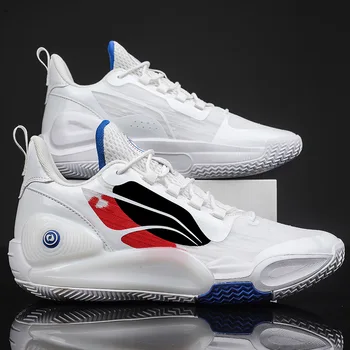 QQ-8258 Pro Мужские Баскетбольные кроссовки, нескользящая Спортивная обувь для тренировок, Баскетбольная обувь ForMotion, Пригодная Для носки, Tenis Masculino 36-45