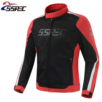 SSPEC 2018 Новая мужская текстильная куртка для мотогонок Speed Pro Moto GP