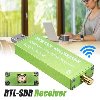 USB-адаптер HFES RTL-SDR RTL2832U + R820T2 + 1Ppm TCXO TV Tuner Stick Ресивер