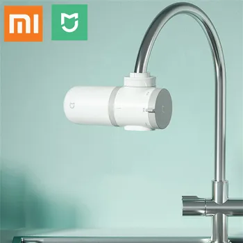 Xiaomi Mijia Кран Очиститель Воды Кухонный Фильтр Для Водопроводной Воды Перколятор с Активированным углем Замена Фильтра Для Бактерий Ржавчины