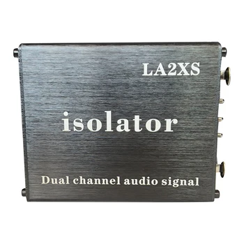 Аудиоизолятор LA2XS, фильтр шумоподавления, устраняет текущие шумы, Двухканальный аудиоизолятор 6,5 XLR-микшера