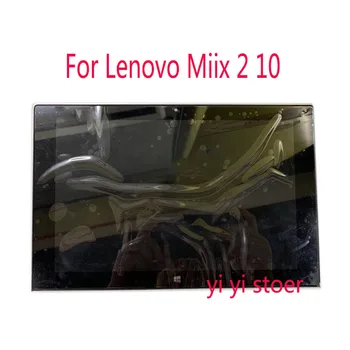 ЖК-дисплей Экранная панель Монитор Сенсорный экран Дигитайзер Стекло в сборе с рамкой для Lenovo Miix 2 10 Miix2 10