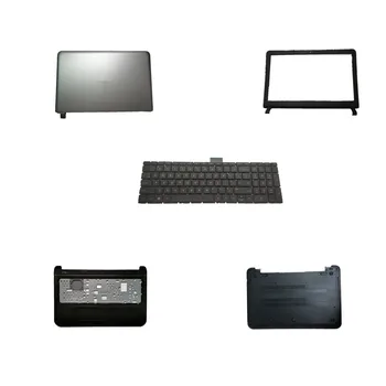 Клавиатура ноутбука Верхний Регистр Верхняя Задняя ЖК-крышка Нижняя Крышка Корпуса Для HP EliteBook 8560p 8560w 8570p 8570w Черный США