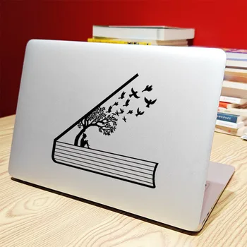 Креативная наклейка для ноутбука Reading Girl для MacBook Air M2 Pro 14 Retina 11 13 15 Дюймов Mac Windows Notebook Skin Tablet Decor