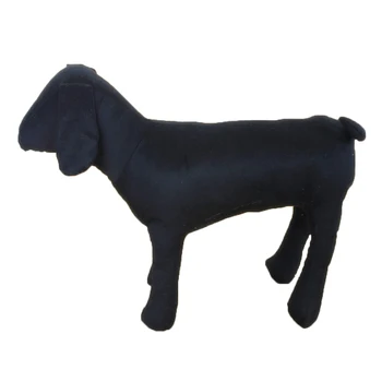Модель собаки, реквизит для показа одежды для щенков, натуральная хлопковая модель собаки, черно-белый статический манекен