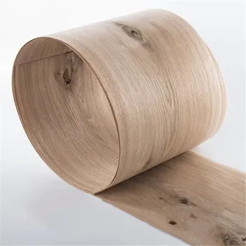 Натуральный Шпон из натурального дуба с узловатыми сучками и Старинный мебельный шпон толщиной около 15x250 см 0,25 мм