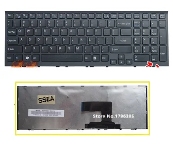 Новая клавиатура английского языка США Черного цвета для Sony VPC-EH VPC Клавиатура для ноутбука серии EH