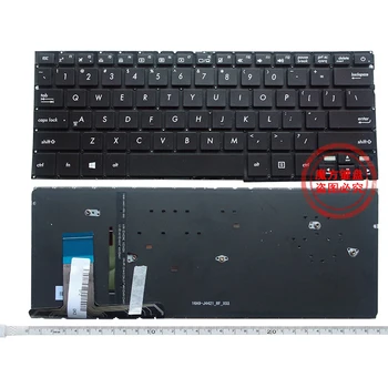 Новая клавиатура для ноутбука США черного цвета для ASUS UX330 UX330UA U3000C/CA UX330C/CA UX305/LA/FA с подсветкой без рамки
