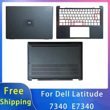 Новинка для Dell Latitude 7340 E7340; Сменные Аксессуары для ноутбуков ЖК-задняя крышка/Подставка для рук/Дно С ЛОГОТИПОМ Темно-синего цвета 0G7DKY 、 0MFRMG