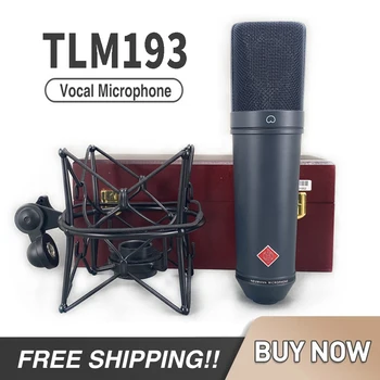 Новое поступление! Конденсаторный звукозаписывающий микрофон TLM193 с большой диафрагмой для студийной записи звука в прямом эфире