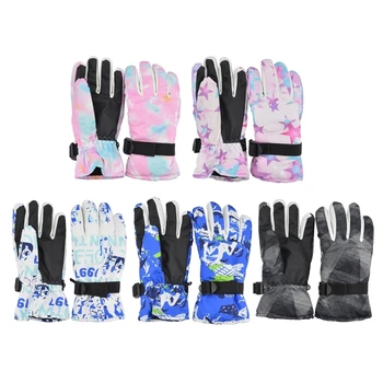 Перчатки для бега Зимние термальные противоскользящие Перчатки с сенсорным экраном, Перчатки С флисовой подкладкой K0AF