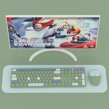 Портативный Настольный ноутбук для офиса, бизнеса, дома, Беспроводная клавиатура и мышь, набор для отключения звука клавиатуры, удобный для ноутбука