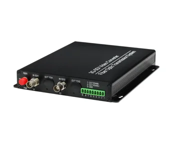 Производитель 2-канальная волоконно-оптическая система передачи данных 3G SDI в режиме реального времени с RS485
