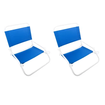 Складной пляжный стул Cascade Mountain Tech с ремнем для переноски - 2 упаковки