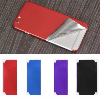 Ультратонкая цветная задняя пленка для мобильного телефона iPhone X XS 6 6s 7 8 Plus, матовая наклейка против царапин для iPhone 7 8 Plus