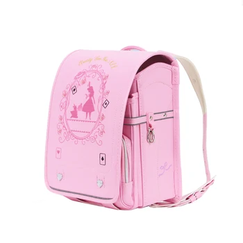 Школьная сумка Принцессы в Японском Стиле, милый рюкзак для девочек, Водонепроницаемая ортопедическая сумка для книг из искусственной кожи, детский ранец для начальной школы